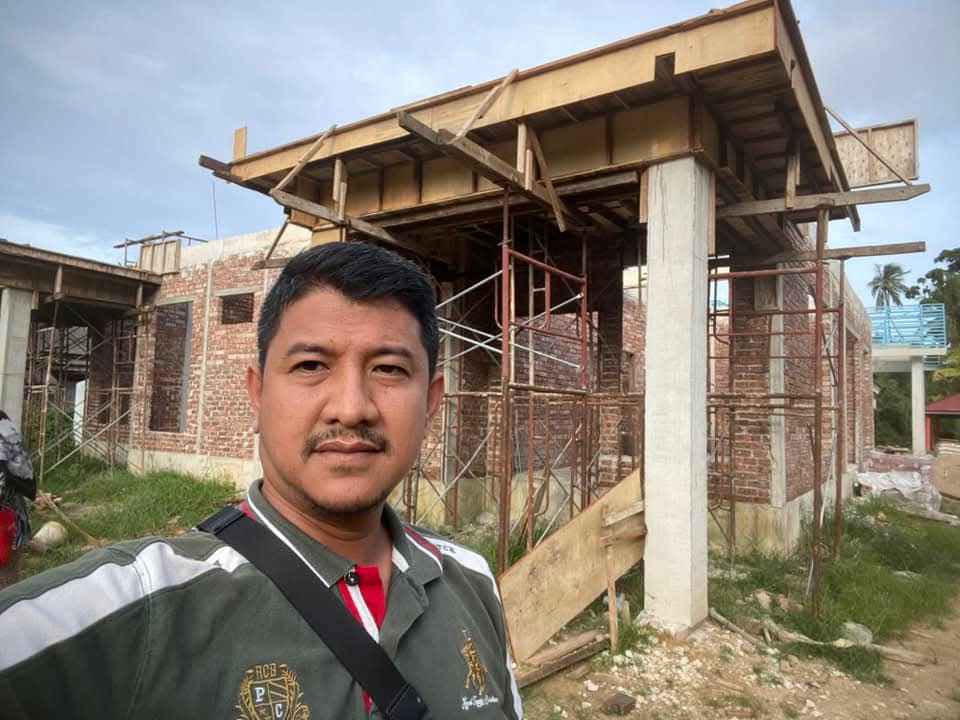 Kerja bumbung di tapak